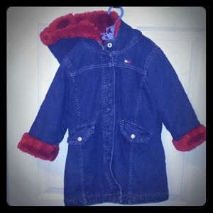 Tommy Hilfiger 3T girls or unisex denim co…
